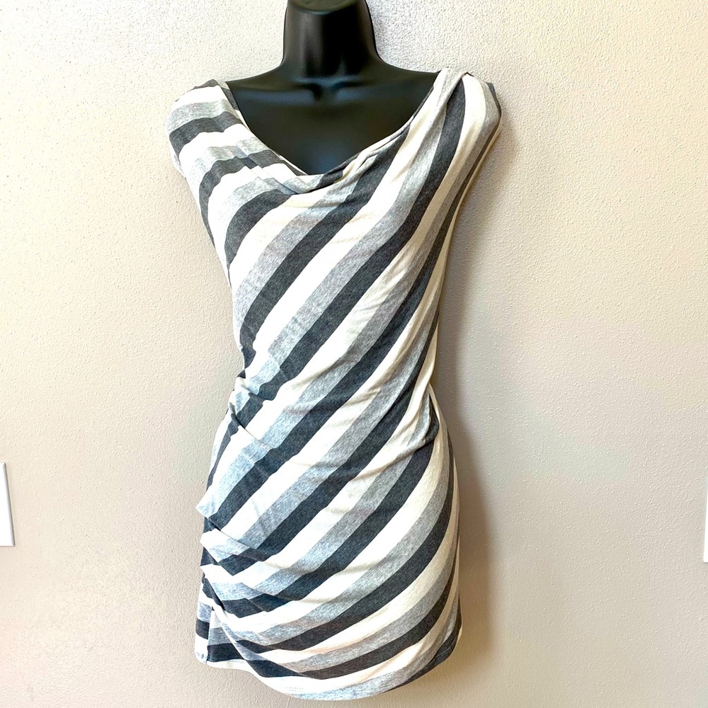 Red Haute Shades of Gray Cowl Neck Tank Top